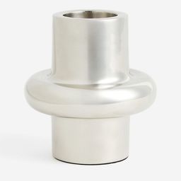 H&M Silver-Toned Metal Candlestick-16