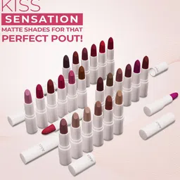 JUICE Kiss Sensation Set Of 2 Lipstick With Bio Retinol - 4g Each-  M22-M24 image 5