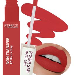 FORFOR Set of 3 Power Stay Non-Transfer & Waterproof Liquid Matte Lipstick - 5 ml each image 5