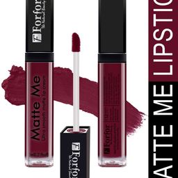 FORFOR Set Of 2 Matte Me Ultra Smooth Liquid Lipsticks - Rose Red+Ruby Red image 3