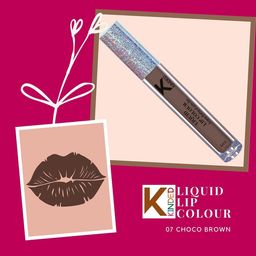 KINDED Set of 2 Vitamin E Liquid Lipstick 6ml Each - Brick Red 04 & Choco Brown 07 image 2
