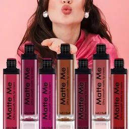 ForSure Set of 3 Matte Me Ultra Smooth Lip Cream 5 ml Each - Rust Brown, Nude, Matte Red image 5