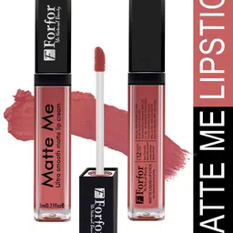 FORFOR Set Of 3 Matte Me Ultra Smooth Liquid Lipsticks - Magenta+Brown+Nude image 3