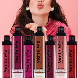 ForSure Set of 3 Matte Me Ultra Smooth Lip Cream 5ml Each - Magenta, Rust Brown, Matte Red image 5