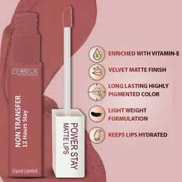FORFOR Set of 3 Power Stay Non-Transfer & Waterproof Liquid Matte Lipstick - 5 ml each image 2