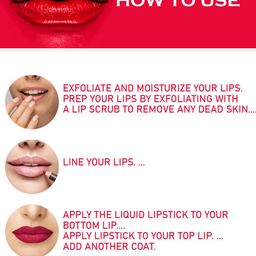 PERPAA Set of 3 Power Stay Non-Transfer Liquid Matte Lipstick with Castor Oil - 5 ml each image 3