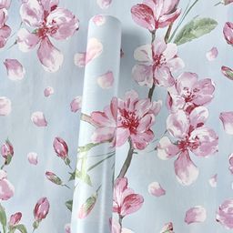 Aura Grey & Pink Floral & Botanical Self Adhesive Wall Sticker-image-16