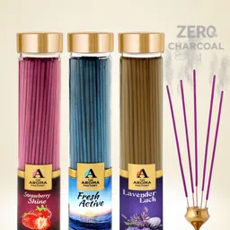 The Aroma Factory 3-Pcs Pink & Blue Incense Sticks-32