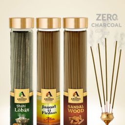 The Aroma Factory Brown & Green 3-Pcs Incense Sticks-19