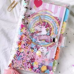 ADKD Girls 13 in 1 DIY Unicorn Diary Notebook-16
