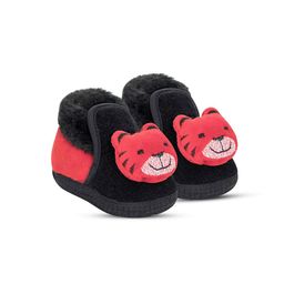 BAESD Infants Tiger Face Detailed Velvet Booties-image-49