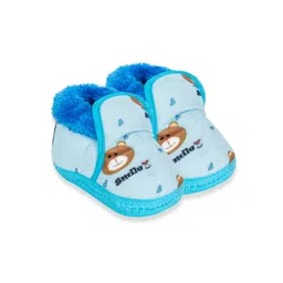 BAESD Infants Printed Velvet Booties-34