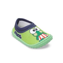 CHiU Infants Kids Green Printed Cotton Booties-32