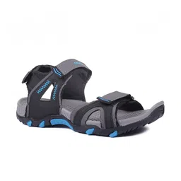 ASIAN Men Grey & Black Comfort Sandals-image-89
