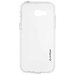 stuffcool PRSGA717 TPU Back Cover for Samsung Galaxy A7 (Camera Protection, Transparent)-23