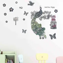 3D Decal Design Multicolour Wood (Pack of 10) Kids Wall Stickers by Art Street-picture-10