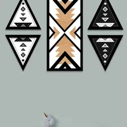 Art Street Set of 5 Tribal Art Print Digital Reprint Painting-image-60