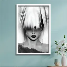 Aura Black & White 1 Piece Wood Other Wall Paintings-image-78