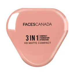 FACES CANADA 3 in 1 HD Matte Compact 8g- Compact+ Foundation+ Hydration- Absolute Ivory 01 image 4