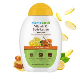 Mamaearth Vitamin C Body Lotion with Honey for All Skin Types - 200 ml-6