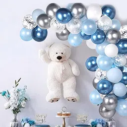 Special You Blue & White 50-Pcs Decoration Balloons-image-36