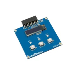 MICROCHIP Expansion Board, OLED1 Xplained Pro, OLED Display 128×32 (SPI), Auto-ID for Board Identification image 1