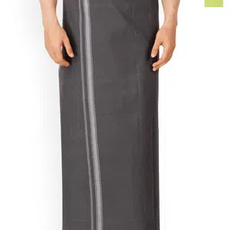 Ethazh Men Pack of 2 Dhotis-image-35