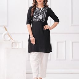 TFP Floral Embroidered Kurti-picture-42