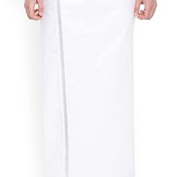 Ramraj Men Pure Cotton Dhoti With Border-picture-34