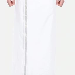 Ramraj Pack Of 2 Cotton Dhotis image 3