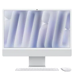 Apple iMac 24 Inch 4.5K Retina Display 2024 (16GB, 256GB, M4 Chip, macOS Sequoia, Silver)-16