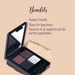 GLAM21 4-In-1 Eyebrow Palette 9g - Seductive 01 image 3