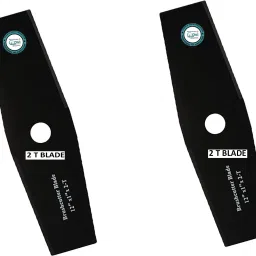 2T BLADE FOR ANY BRUSH CUTTER USED FOR CUTTING BUSHES,GRASS AND WEEDS PACK OF 2 DVI-2T-BLADE-10 INCH-PACK-OF-2 Metal Cutter-image-2