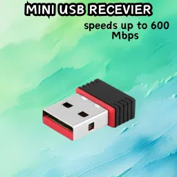 FRONY (Wi-Fi Receiver) with Multi-Device Connectivity For All Pc System and LaptopB359 USB Adapter-picture-9