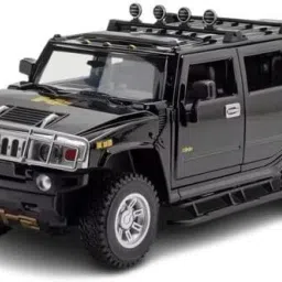 1:24 Hummer H2 Diecast Metal Pull Back Car with 6 Openable Doors-image-46