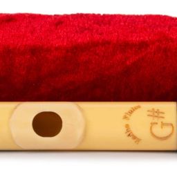 radhe flutes G Sharp Higher Octave RIGHT Hand With VELVET COVER PVC Flute image 2