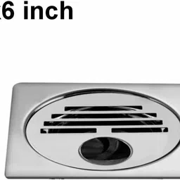 sanjay chilly Floor Stainless Steel Push Down Strainer-picture-0