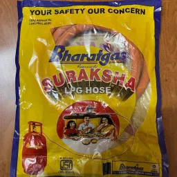 Bharat Gas Steel Reinforced LPG Gas Cylinder Hose Pipe-13