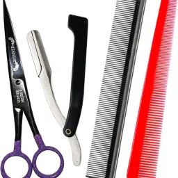 Winner 6" Scissor, Shaving Razor, Barber Combs, For Salon Men & Women Scissors-image-31
