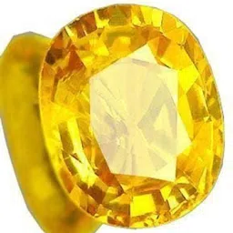 apsloose 11.25 Ratti 10.00 Crt Cultured Yellow Sapphire Gemstone Certified Pukhraj Stone Sapphire Stone-picture-46