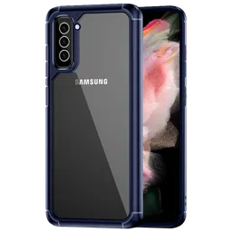 in base Geo Armor Back Case For Galaxy S23 (Air Cushion Technology, Dark Blue)-67