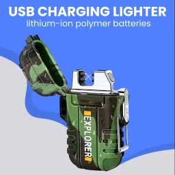 Explorer USB (Cigaratte Lighter)Windproof Flameless ARC Rechargeable LighterR356 Explorer USB (Cigaratte Lighter)Windproof Flameless ARC Rechargeable LighterR356 Pocket Lighter-image-13