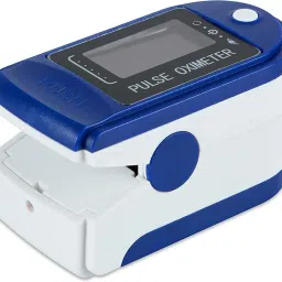 AccuSure Finger Tip Pulse Oximeter with LED Display and Auto Power Off Feature (Blue and White) Pulse Oximeter-13