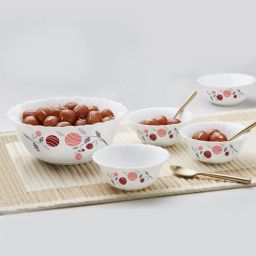 Opalware Serving Bowl Dahlia-1