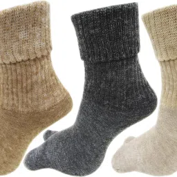 Women Solid Mid-Calf/Crew-image-7