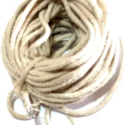 20 Meter 6mm Natural Beige Cotton Twisted Cord Rope White-23