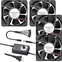 Enormity 4pcs 12038mm 12V DC Brushless Fan With Splitter, Speed Controller-Industrial Fan Cooler-image-50
