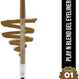 Play n Blend Gel Eyeliner | Highly Pigmented | Matte & Shimmer Finish Eyeliner 1.5 g-6