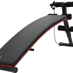 Extra Long Sit Up Bench With Resistance Tubes (Imported) Abdominal Fitness Bench-picture-29