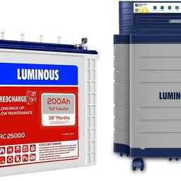 luminous Hercules 1600 Square Wave Inverter, RC 25000 200Ah Battery with Trolley Square Wave Inverter-picture-48